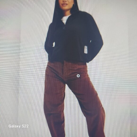 RAINS Black Half Zip Fleece. NWT. Size Small - Picture 1 of 7